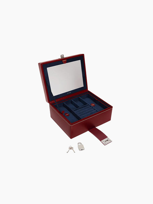 北京仓｜LE TANNEUR-MEDIUM JEWELRY CASE-法式红 珠宝首饰盒（中号）［法国设计师］ 商品图2