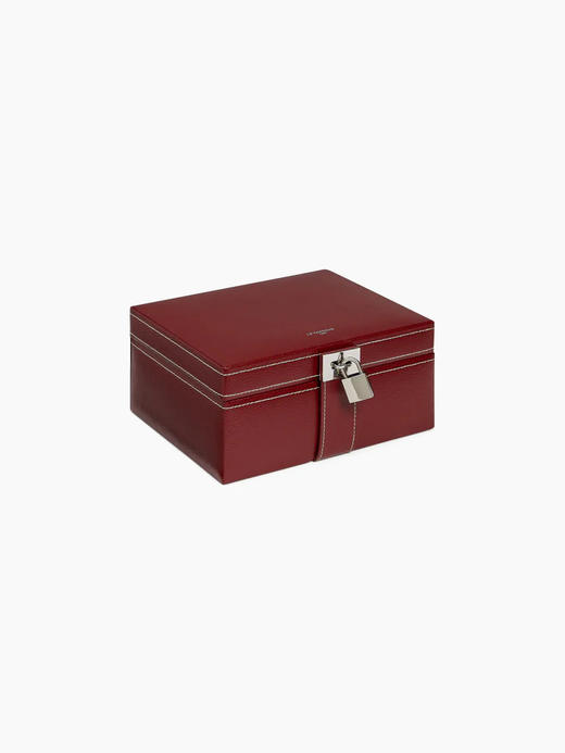 北京仓｜LE TANNEUR-MEDIUM JEWELRY CASE-法式红 珠宝首饰盒（中号）［法国设计师］ 商品图0