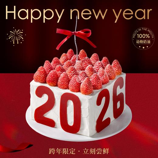 6英寸跨年元旦蛋糕4选1 商品图0