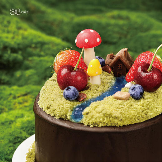 摩羯座 ∙ 童梦小屋 ∙ 车厘子开心果牛乳慕斯 商品图3