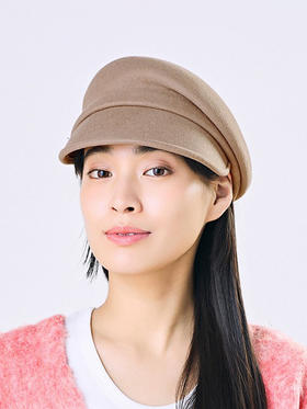 北京仓｜CA4LA-MAY FELT6-羊毛毡 报童帽（米色）［日本设计师］