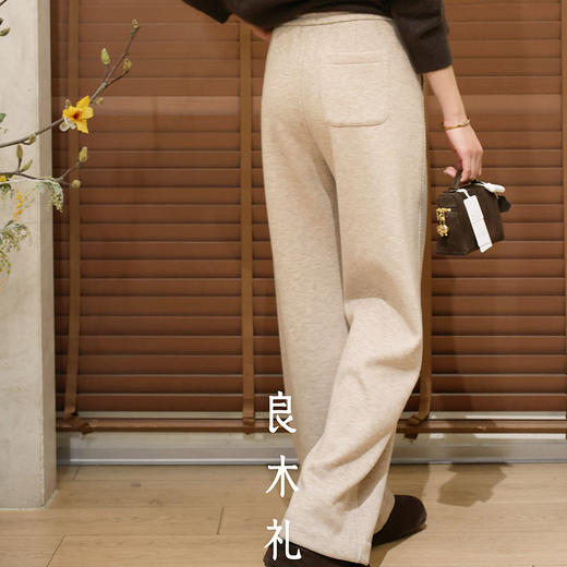 【特价不退换】【预售7天】良木礼抽绳直筒裤（燕麦裤）（1761） 商品图1