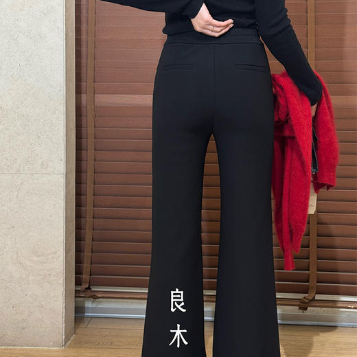 【预售7天】良木礼开叉喇叭裤（女神裤）(1622) 商品图4