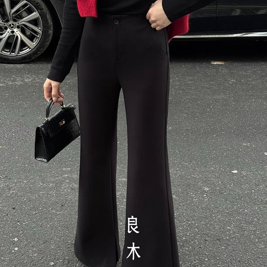 【预售7天】良木礼开叉喇叭裤（女神裤）(1622) 商品图1