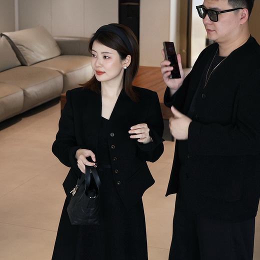 【预售7天】良木礼羊毛呢料短外套（2761） 商品图1