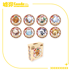 冲呀!饼干人:王国-盲抽-杯垫-端盒（共8款）