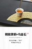 锦绣乌金石茶盘新款家用简约功夫茶具茶托盘茶台望舒墨灰石茶盘(80*30*2) 商品缩略图1