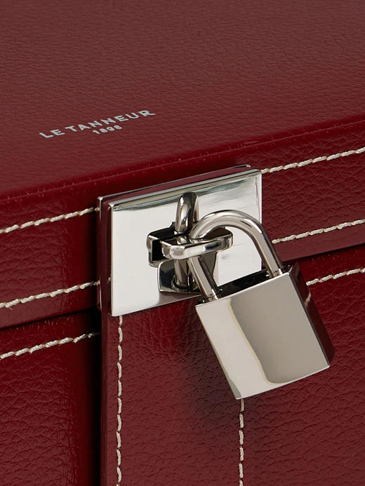 订购10周到｜LE TANNEUR-LARGE JEWELLERY BOX-法式红 珠宝首饰盒（大号）［法国设计师］ 商品图4