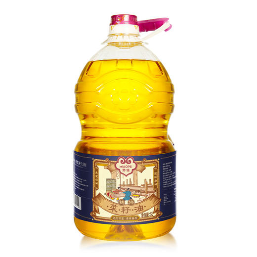 【严选】合鑫泰 妙培精培5L食用油压榨菜籽油食用油纯正油家用菜籽油5升 精培菜籽油5L  （厂家直发） 商品图1