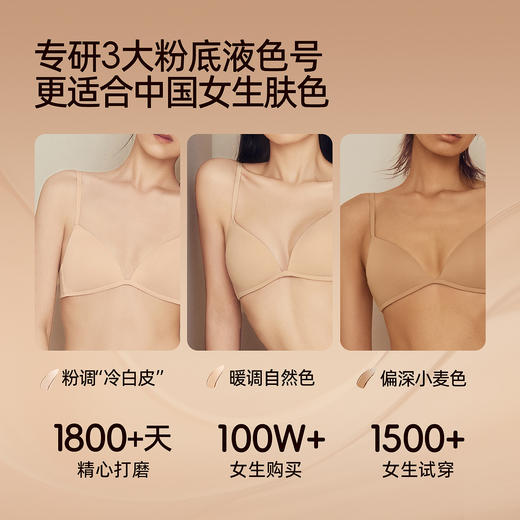 好奇蜜斯无痕内衣夏季薄款女凉感法式文胸套装隐形无钢圈性感胸罩新版 黛咪 商品图4