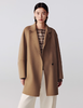 朗姿 气质羊毛羊绒双面呢中长款大衣毛呢外套LCGD98HMC001 商品缩略图3