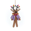 北京仓｜Felt So Good-Donner the Neon Reindeer-霓虹驯鹿 唐纳 羊毛毡 圣诞挂件［英国设计师］ 商品缩略图1