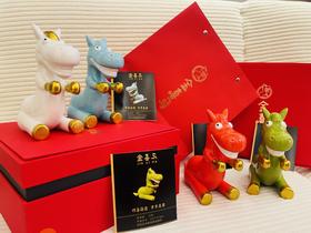 王乐《金喜马》陶瓷款