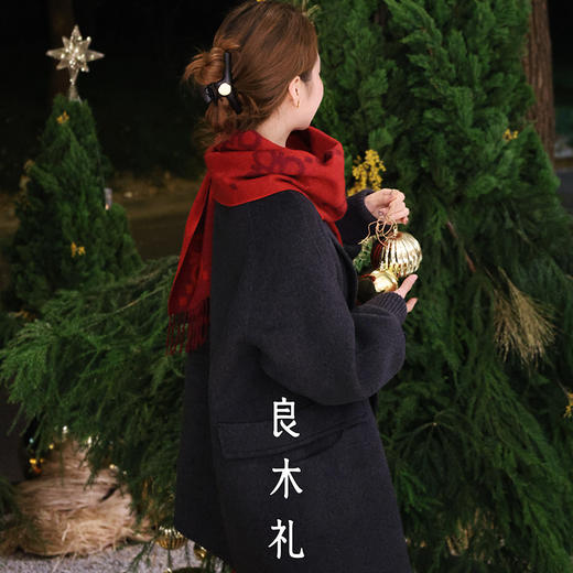 【预售7天】良木礼绵羊毛大衣（D25103880） 商品图4
