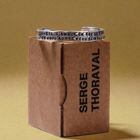 北京仓｜Serge Thoraval-Rêve-梦想-开口 手镯［法国设计师］