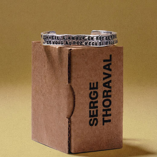 北京仓｜Serge Thoraval-Rêve-梦想-开口 手镯［法国设计师］ 商品图0