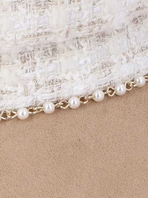 北京仓｜CA4LA-KATRINA-粗花呢 海军帽（白色）［日本设计师］ 商品图7