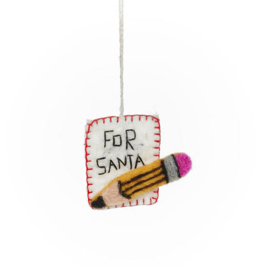 北京仓｜Felt So Good-Christmas Eve Essentials-平安夜的小小清单 羊毛毡 圣诞挂件（4件套）［英国设计师］ 商品图2