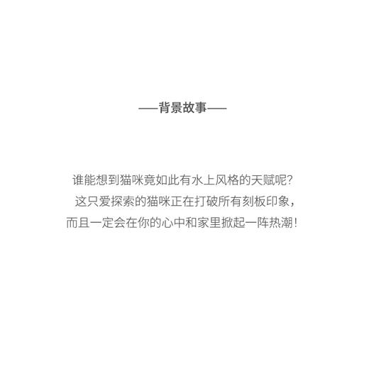 北京仓｜Felt So Good-Snorkelling Cat-浮潜猫咪 羊毛毡 挂件［英国设计师］ 商品图3