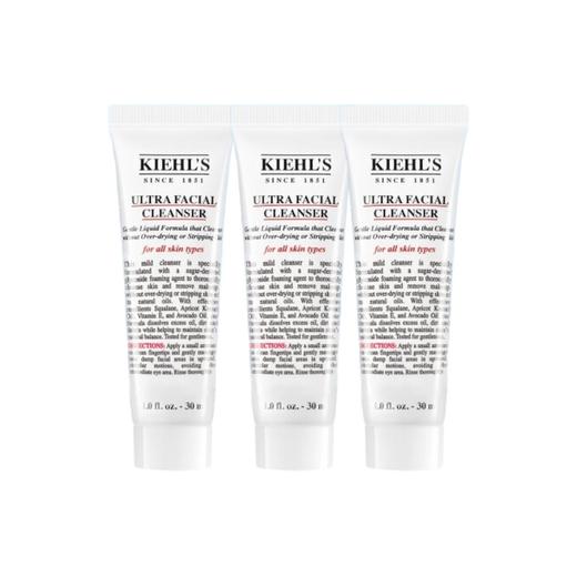 【小样】科颜氏 高保湿洁面啫喱 30ml*3 商品图0