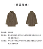 朗姿 气质高领双排扣羊剪绒大衣外套LCGD98TYC001 商品缩略图8