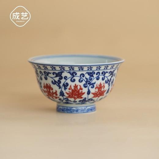 成艺工坊高档功夫茶器茶碗陶瓷茶具青花系列主人杯6杯装 商品图5