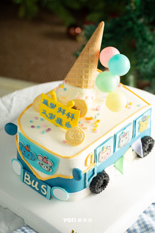 宝宝巴士动物乐园蛋糕 商品图2