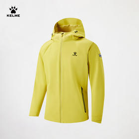 卡尔美生息跃动系列男士梭织外套（连帽）6619WT1608