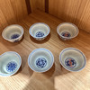 成艺工坊高档功夫茶器茶碗陶瓷茶具青花系列主人杯6杯装 商品缩略图1