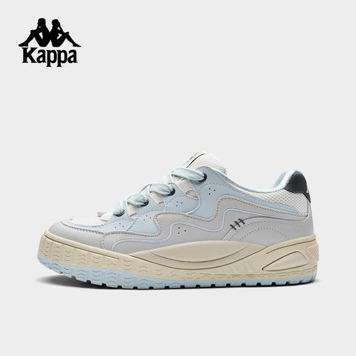 Kappa 板鞋女2025冬新款低帮小白鞋男女休闲运动鞋子K0GW5CC39 商品图0