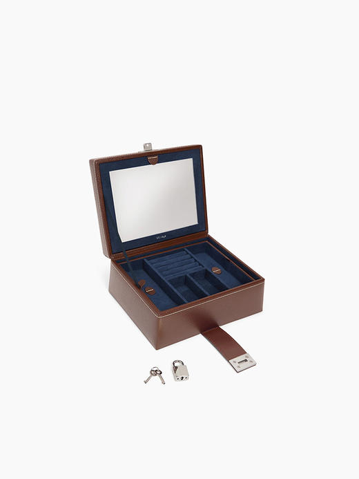 北京仓｜LE TANNEUR-MEDIUM JEWELRY CASE-玄木棕 珠宝首饰盒（中号）［法国设计师］ 商品图2