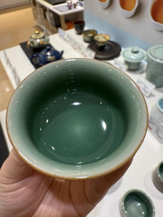 本土斋青瓷跳刀一壶2杯茶具套装 商品图5