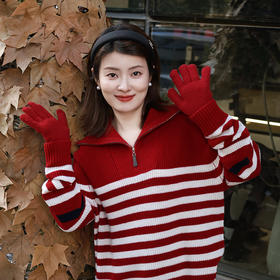 【预售7天】良木礼半拉链上衣(2480F)