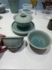 本土斋青瓷莲瓣茶具套装1壶2杯 商品缩略图0