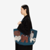 北京仓｜Inoui Editions-Toutou-小狗 蓝色 双面 托特包［法国设计师］ 商品缩略图0