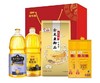 ASZ 金龙鱼自组礼盒5KG（金龙鱼KING'S特级亚麻籽油/压榨/1.5L*1 金龙鱼精萃稻米油1.5L*1 金龙鱼御品麦芯粉1kg*1 金龙鱼御品珍珠500g*2） 商品缩略图0