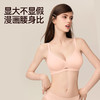 好奇蜜斯光面无痕上托无钢圈外扩内衣女小胸显大文胸罩套装漫画胸 蒂恩文胸 商品缩略图2
