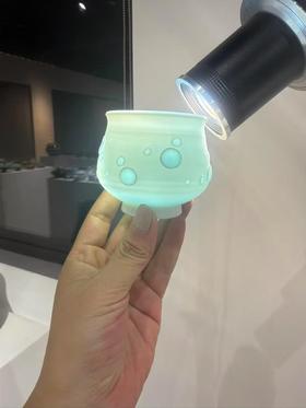 本土斋月球系列青瓷茶杯青瓷容天杯