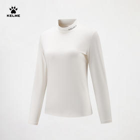 卡尔美生息跃动系列女士小高领长袖T恤6619TX2006