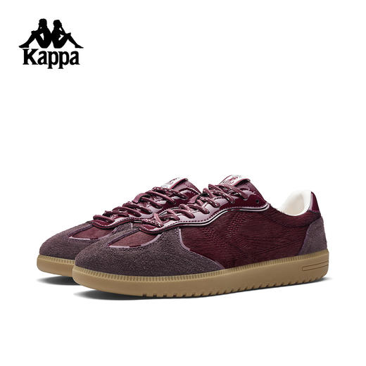 Kappa 【新年限定】复古德训鞋百搭休闲板鞋系带运动鞋K0GW5CC72P 商品图4