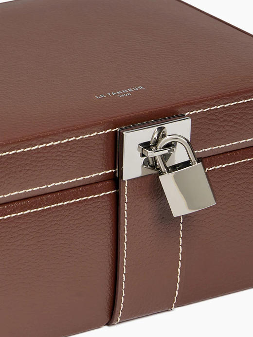 北京仓｜LE TANNEUR-MEDIUM JEWELRY CASE-玄木棕 珠宝首饰盒（中号）［法国设计师］ 商品图4