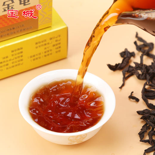 【醇香鲜爽，香气高扬】宝城 A921大树正岩水金龟125g盒装茶，买4盒送礼袋 商品图3