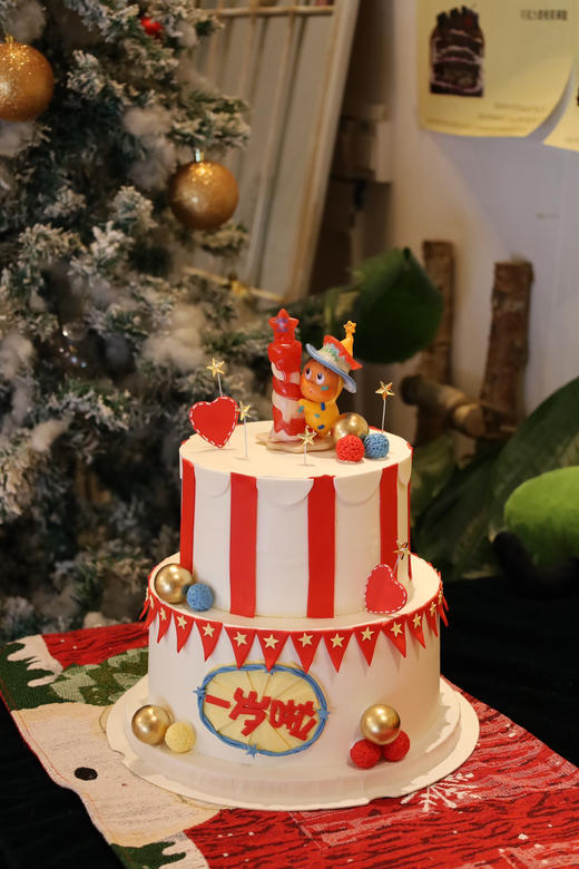 双层许愿星星人蛋糕 商品图0