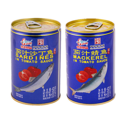 古龙-茄汁鱼罐头425g/罐【沙丁鱼丨鲭鱼】 商品图5