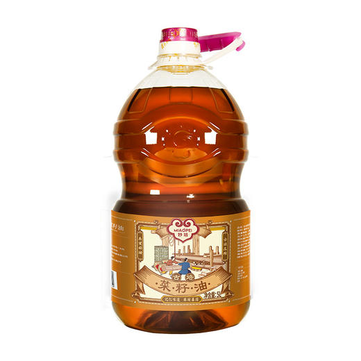 【严选】 合鑫泰 妙培 古培菜籽油5L大桶食用香油浓香植物油正宗食油压榨炒菜菜油 古培菜籽油5L   （厂家直发） 商品图4