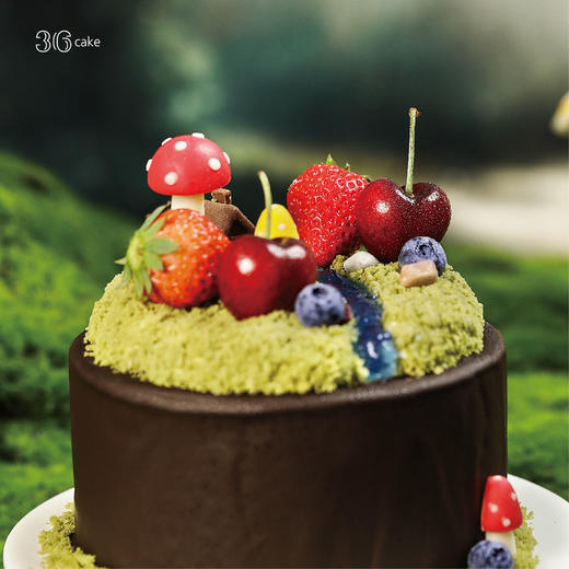 摩羯座 ∙ 童梦小屋 ∙ 车厘子开心果牛乳慕斯 商品图1