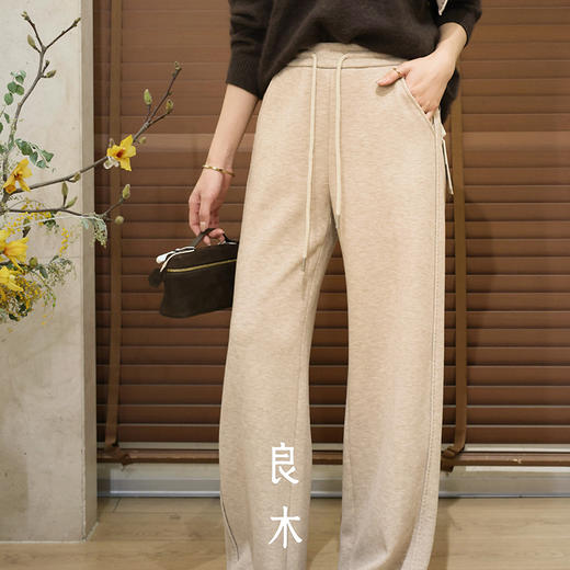 【特价不退换】【预售7天】良木礼抽绳直筒裤（燕麦裤）（1761） 商品图3