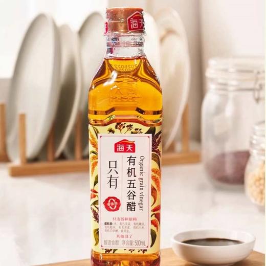 海天有机五谷醋（酿造食醋）500ml 商品图3