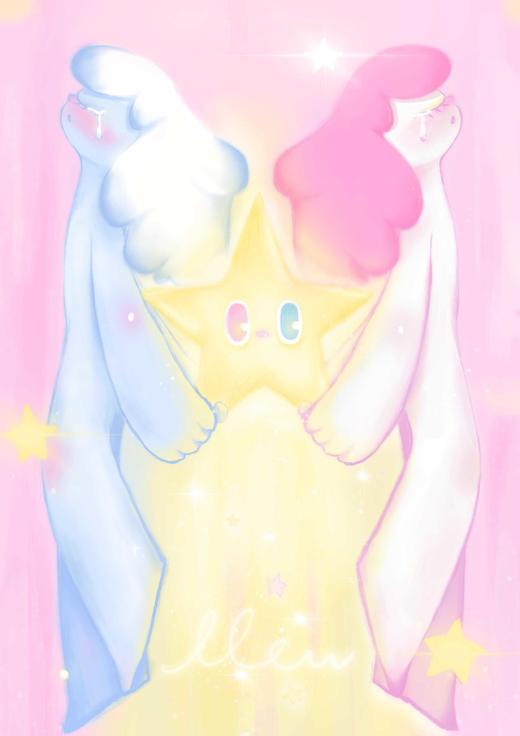 锦江丨CandyMoon丨冰淇淋人多款星闪海报A3 商品图2