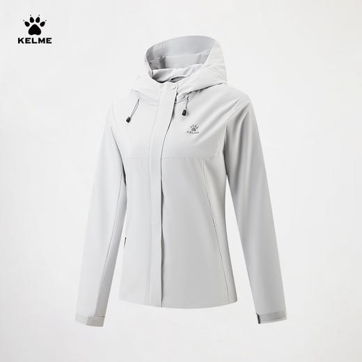 卡尔美生息跃动系列女士连帽梭织外套6619WT2018 商品图2